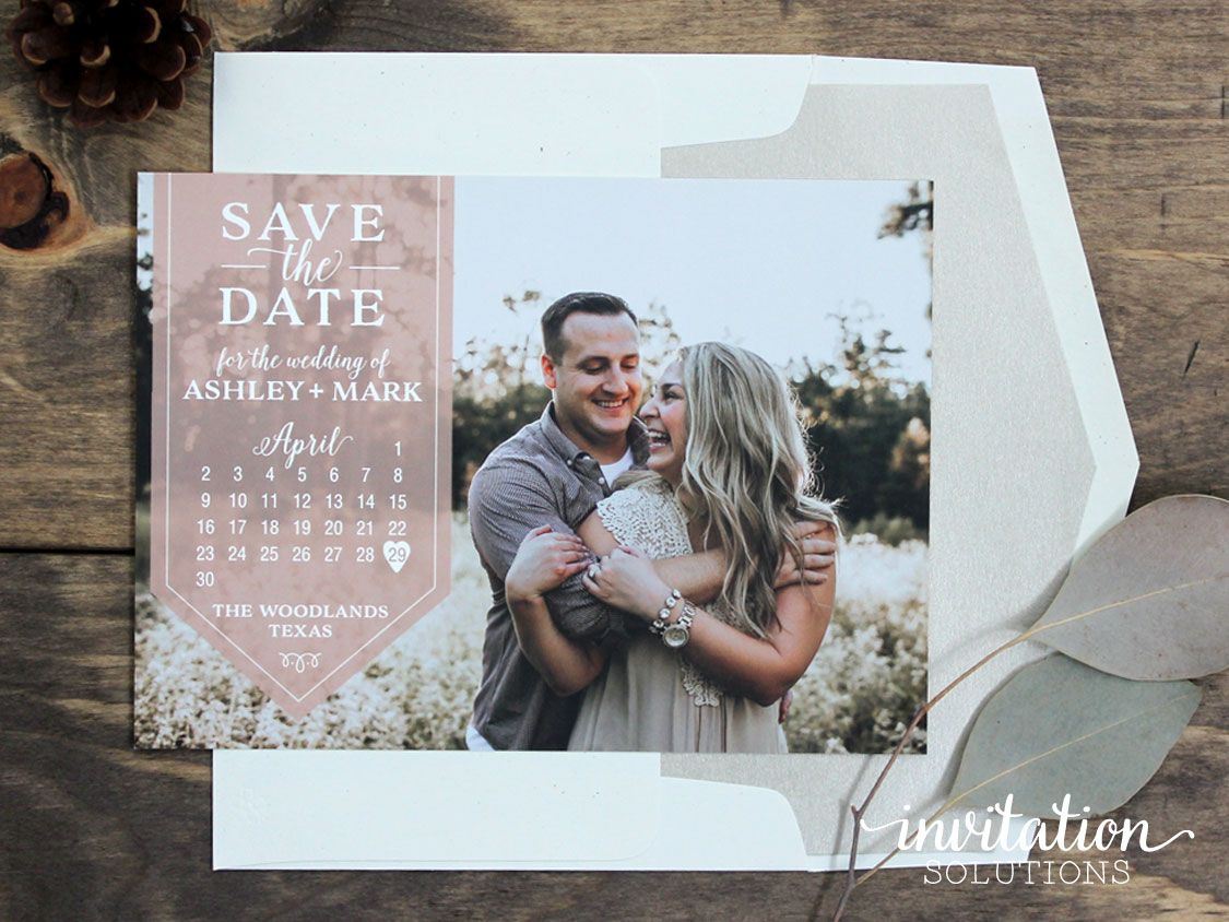This calendar save the date is absolutely PRECIOUS! 😍 Cutest couple award? We think so 💖 #invitations #invitation #weddinginvitations #wedding #weddingstationery #bride #savethedate #calendar #eventbranding #branding #event #houston #texas #marriage #love #houstoninvitations