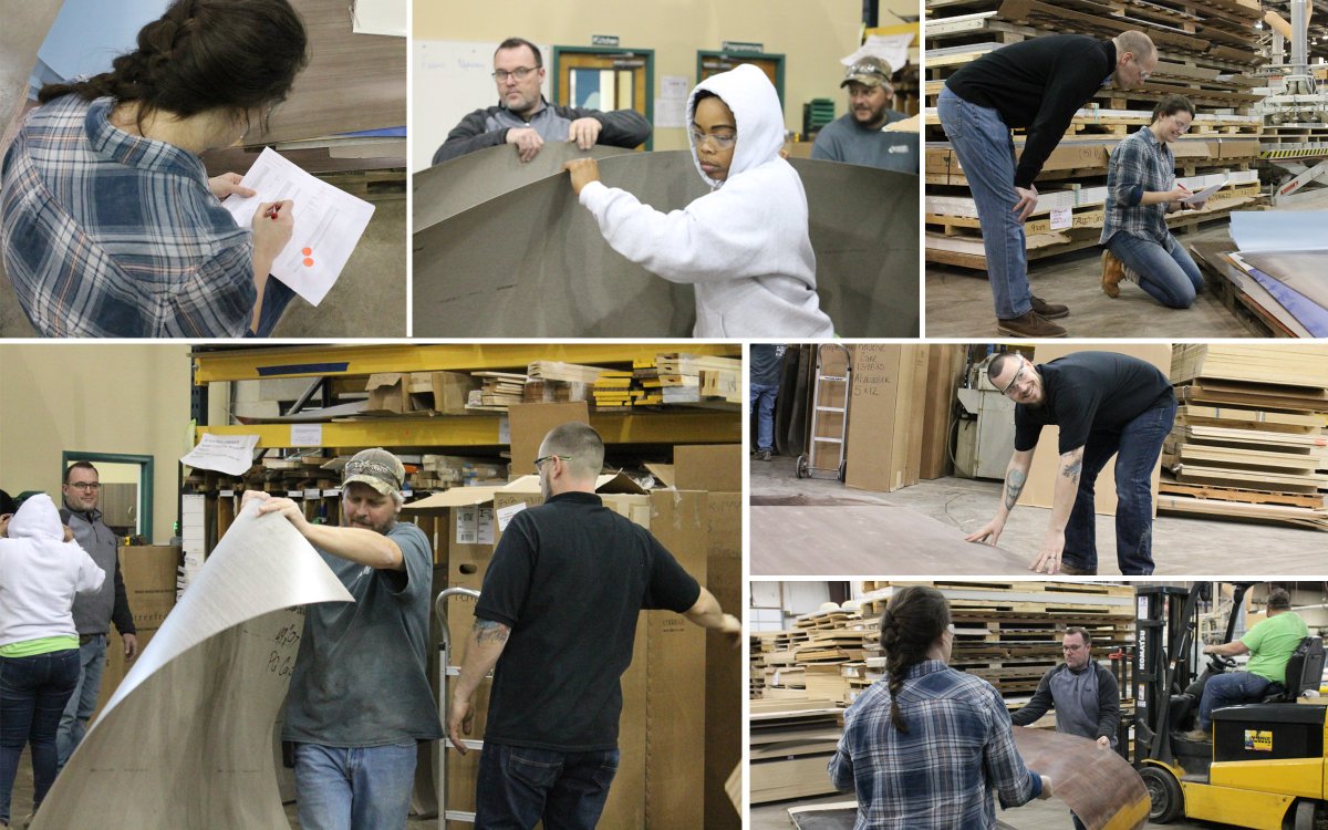 Creating classroom connections! Our donations to Delcastle Technical High School will give students hands-on experience, teaching the woodworkers of the future!