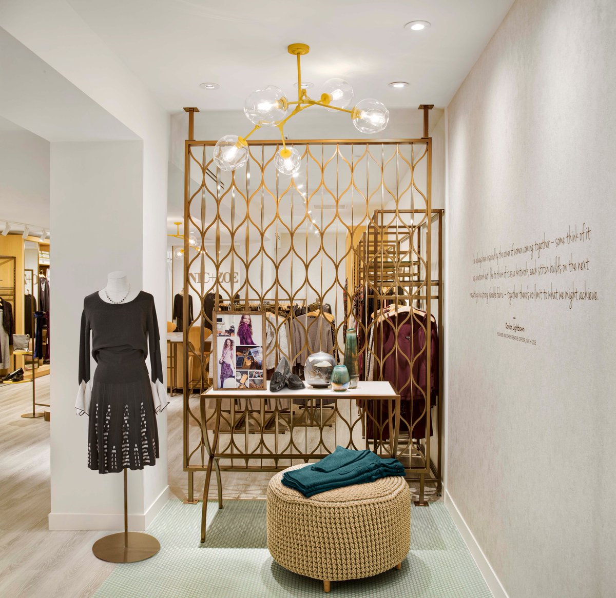 Bergmeyer's tweet photo. Our work w/@NicandZoe to create a prototype store design that would support a more personalized customer experience &amp; brand identity was a successful collaboration. Check out the story behind the partnership: https://t.co/r7ouPkafGD  #retaildesign #design #nicandzoe #Bergmeyer https://t.co/Ruow5dUcVT