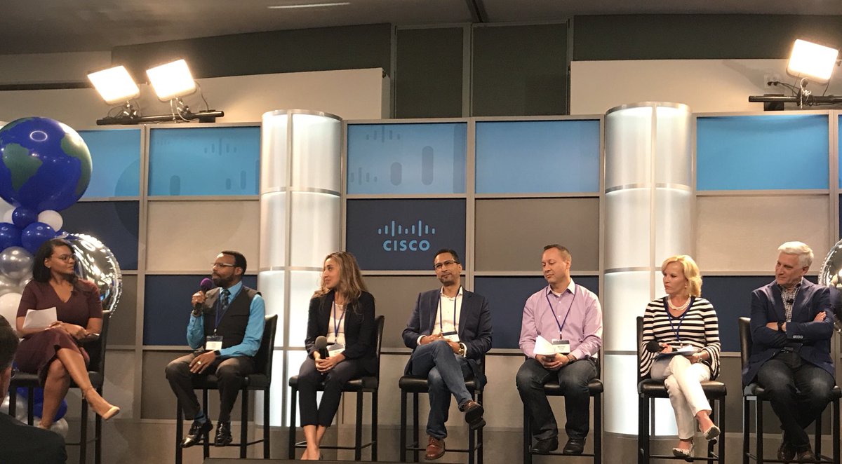mtriley1's tweet photo. Delivering Value thru Diversity - thank you panelists:  Alan, Maria, Ike, Michael, Keeli, Steve  #ciscose20 https://t.co/zinTJuIPCm