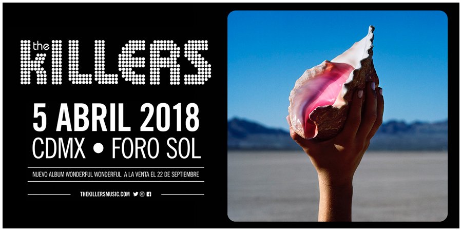 karinamich's tweet photo. Participen en #FrancoTiradorRMX tenemos boletos para #KillersRMX HOY en el Foro Sol. Escuchen @RMXradio con @nacholozano https://t.co/deXU22ZhyX