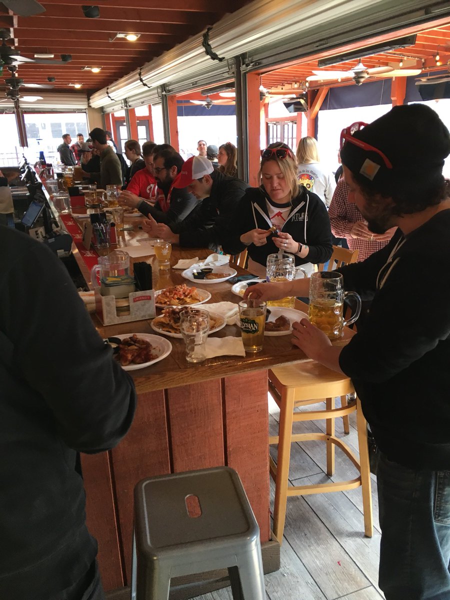 Come hang with the atlas crew at the brig for <a href="/Nationals/">Washington Nationals</a> opening day #solarpoweredbeer #natitude