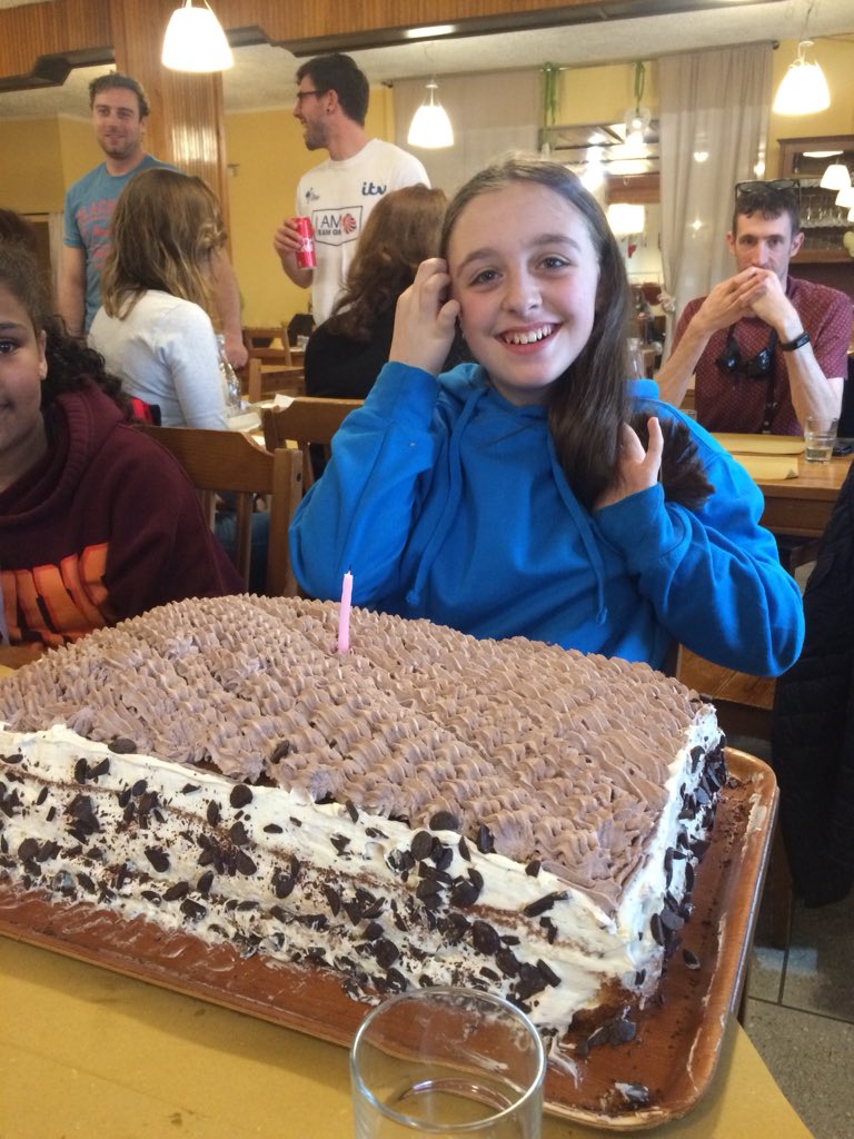 Prospect_Ski's tweet photo. We’ve been quite spoilt this week and have been fortunate to celebrate three birthdays during our week away. Here’s Tayana, Eva and Abbie! #prospectski #cakeanyone https://t.co/FG53zmEcm9
