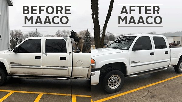 maaco's tweet photo. Check out the awesome work done on this truck by Ankeny Maaco. A great example of how a #Maacover can bring out the best in your ride! https://t.co/s13pFGQ0em