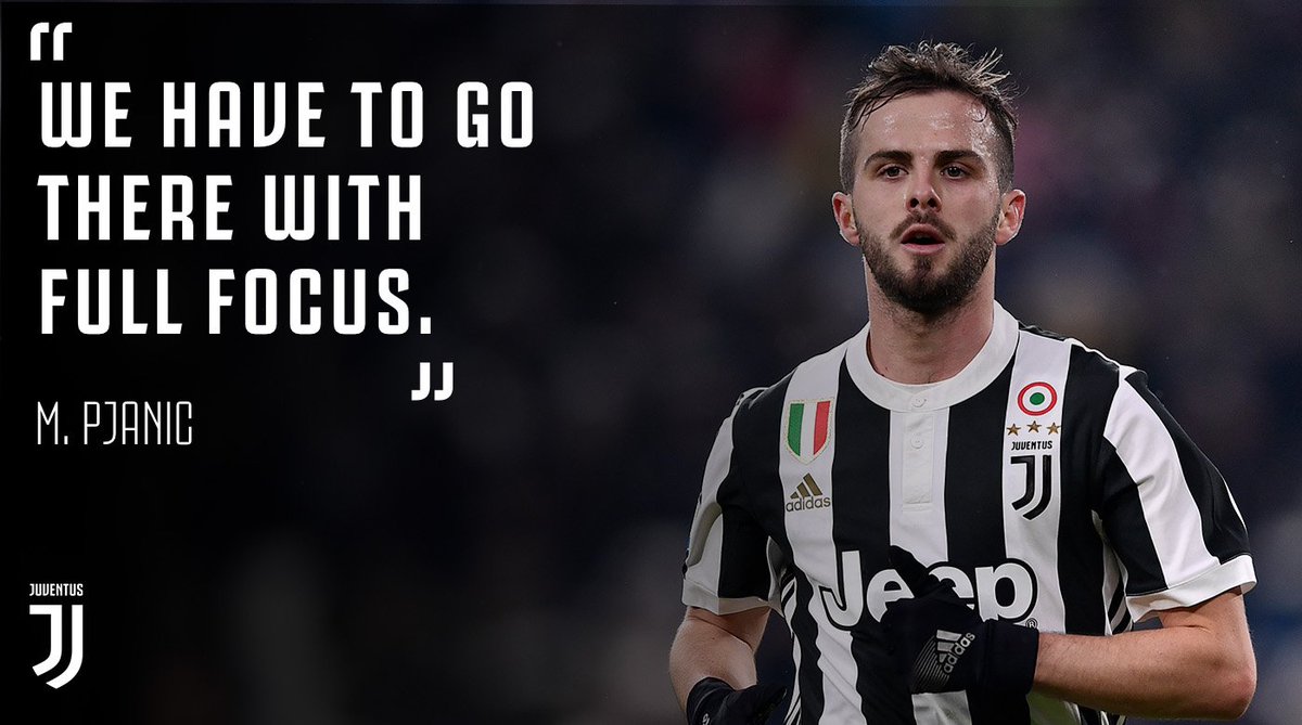 juventusfcen's tweet photo. It's time to look forward and the Bianconeri can't afford any slip-ups this weekend. 
@Miralem_Pjanic 🗣 ➡️ https://t.co/EindWy8N36

#ForzaJuve https://t.co/SOdEsleapN