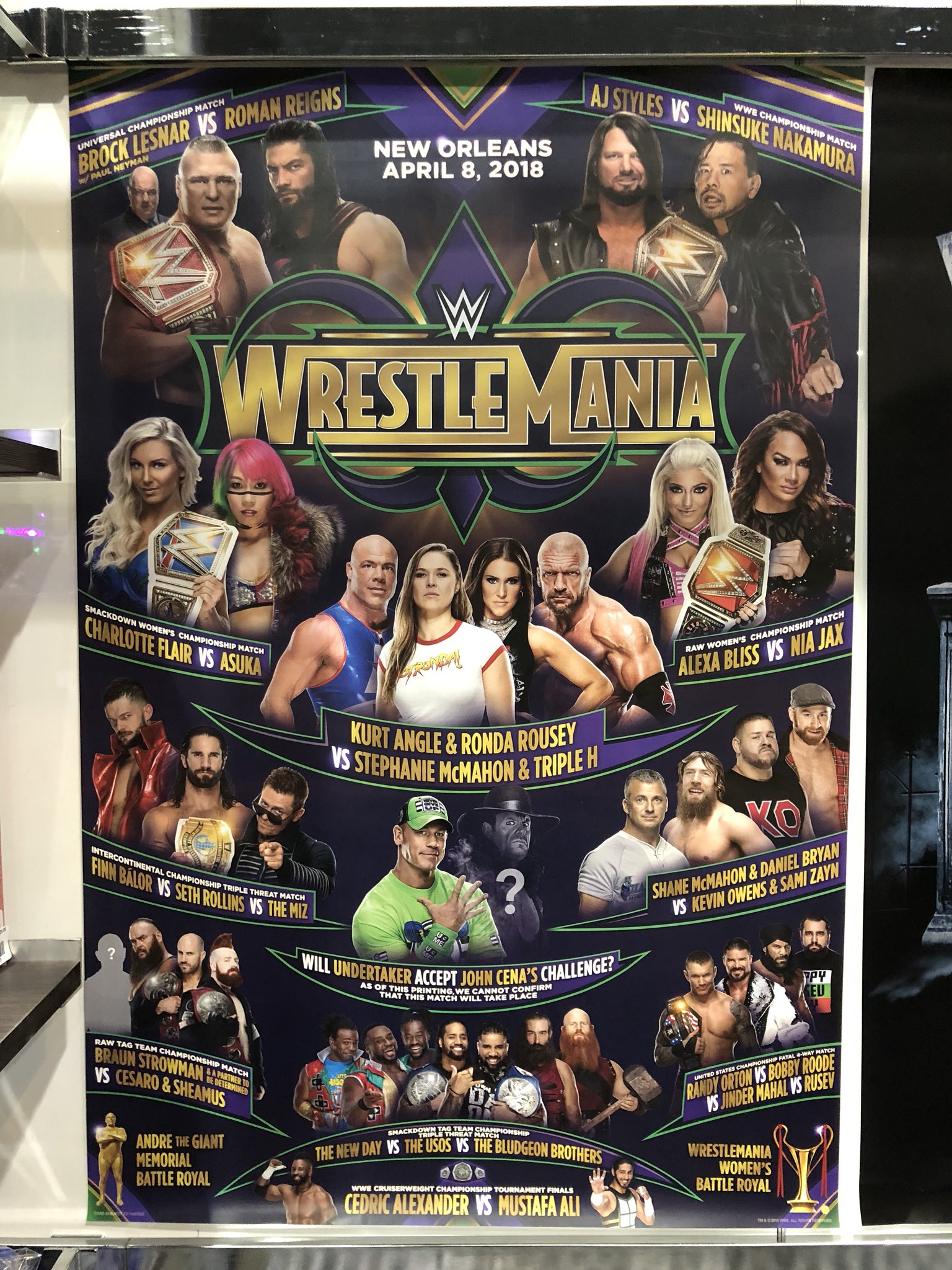 Wrestlemania 34 sales