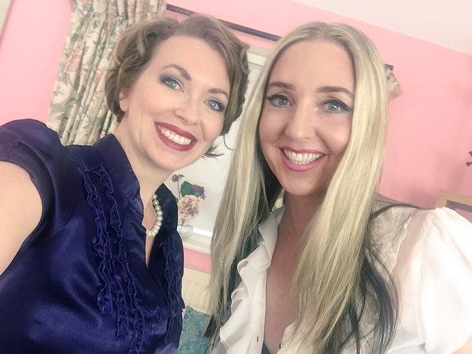 For those who guessed I am with Sidonia Von Bork @EnglishMansion ...u guessed correctly! Well done you<a href="/tag/realloyalfans"class="tags"><span>#realloyalfans</span></a>