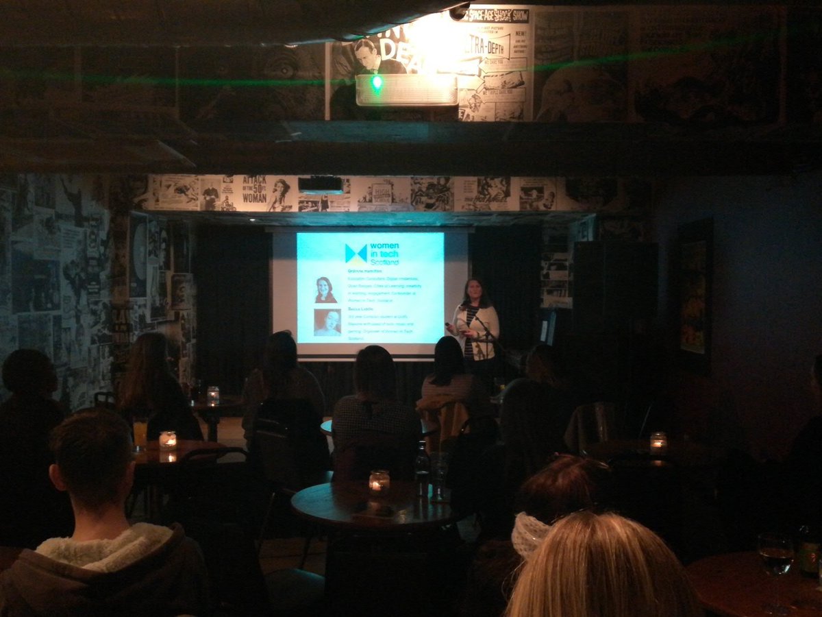 WomenTechScot's tweet photo. Up and running! Come and join! #witsmeetup https://t.co/n412mIsLIc