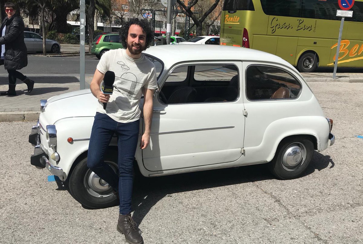 MadridDirecto's tweet photo. Hoy @RafaRodrigoZ ha dado un paseo por Madrid con nuestro querido Dionisio, pero de una forma muy original... #MD140 https://t.co/Fw3aTR0BcO