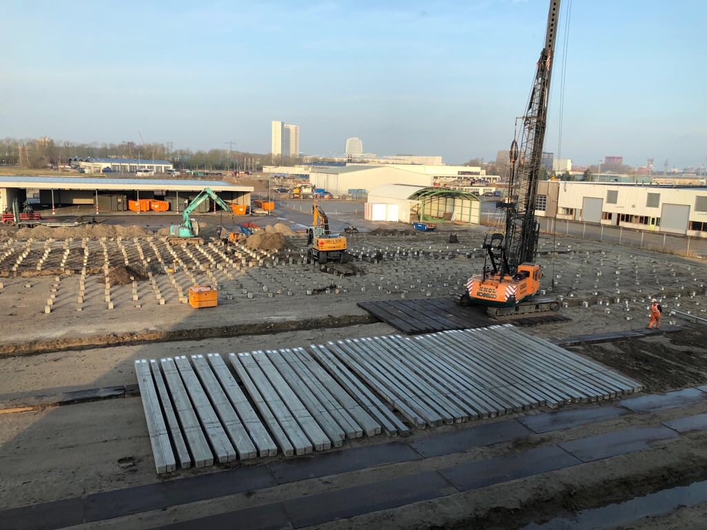 Heiwerk in uitvoering #Groningen 💪👍