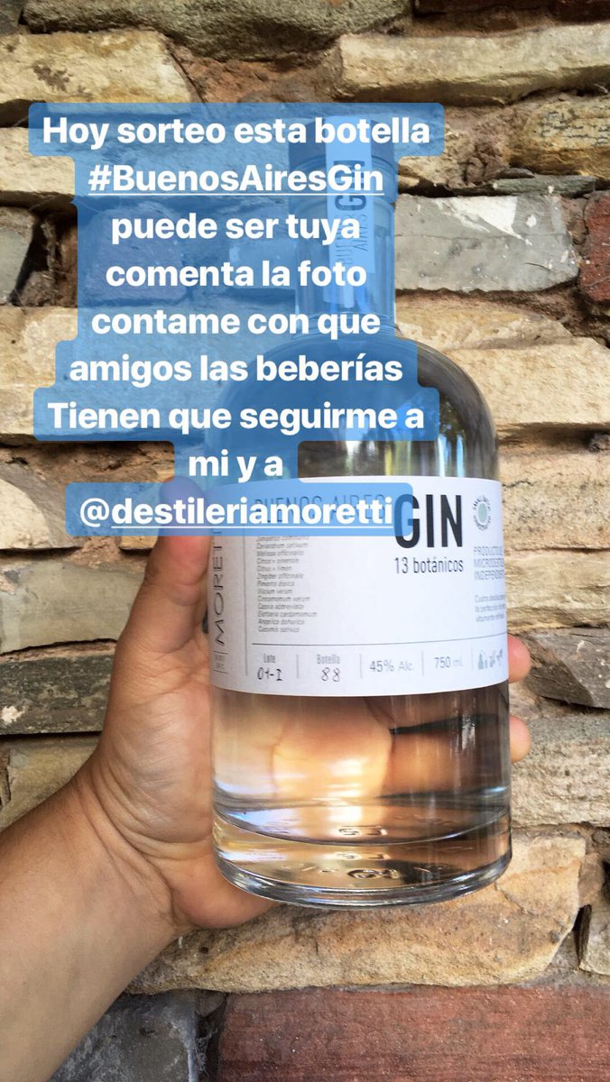 Sorteo esta noche un Gin de <a href="/destileriaok/">Destilería Moretti</a>