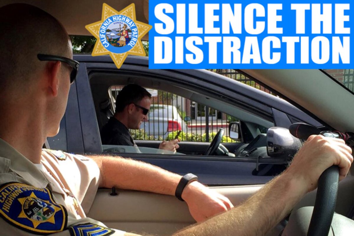 April is #NationalDistractedDrivingAwarenessMonth Today we will be out all day and night focusing on distracted driving. Please drive safely and without distraction.