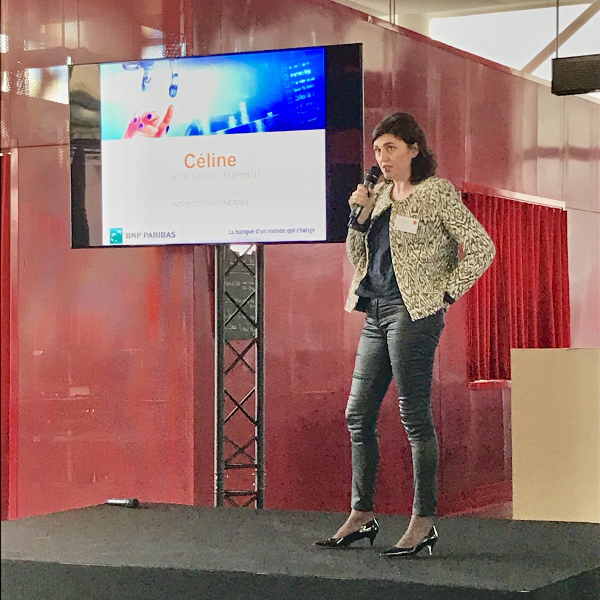 La #data touche tous les domaines: Céline travaille à l’inspection générale et construit une équipe capable de faciliter l#audit grâce à la data. Prêts à relever le défi? 😉