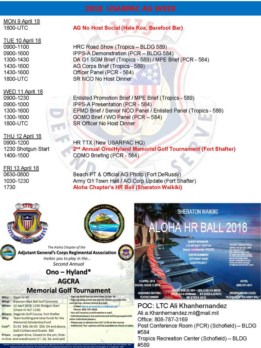 AGCRAAloha's tweet photo. #AGAloha2k18 is almost here!!! Just in case you missed it, here's the breakdown of events for next's week "AG Week 2018" - Stay posted for more updates. Look forward to seeing you there!!! https://t.co/hJiV0aBmB2