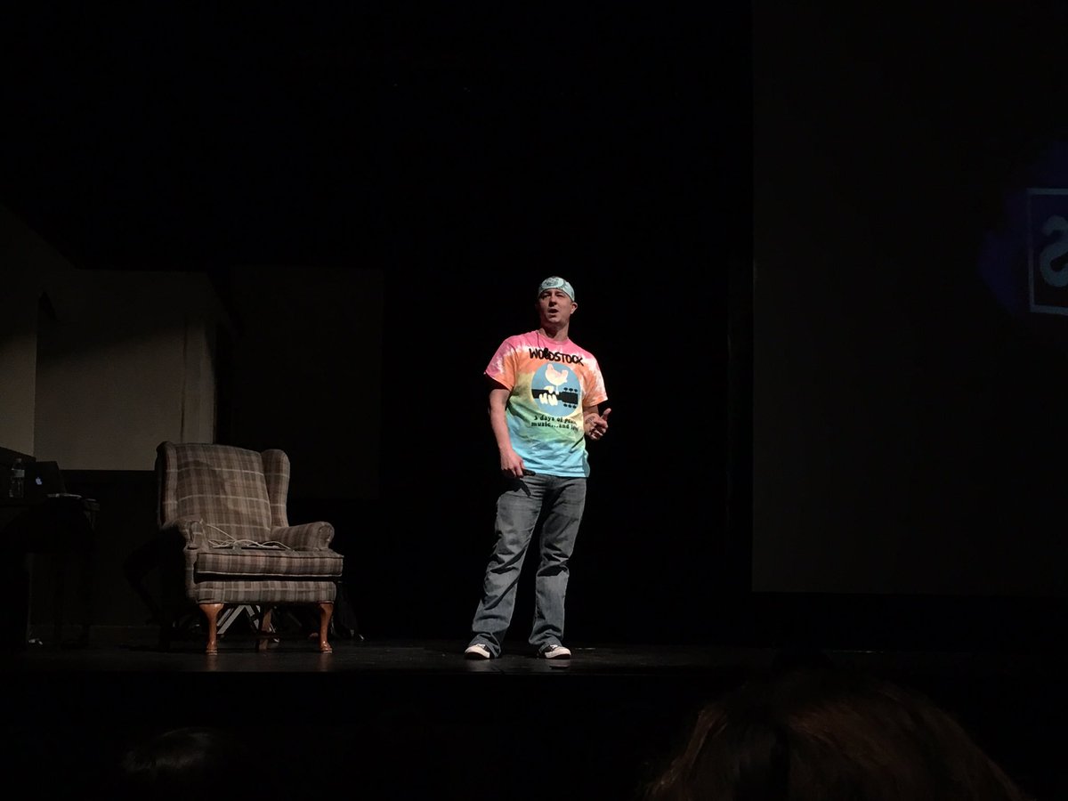 TriadALPHA's tweet photo. Thanks to @KirkwoodHS for inviting us to your Suicide Awareness Week Assembly with @drphilcampbell!  We will continue the movement!  #triadproud #endthestigma #suicideawareness #education https://t.co/3nV0KTJYaV