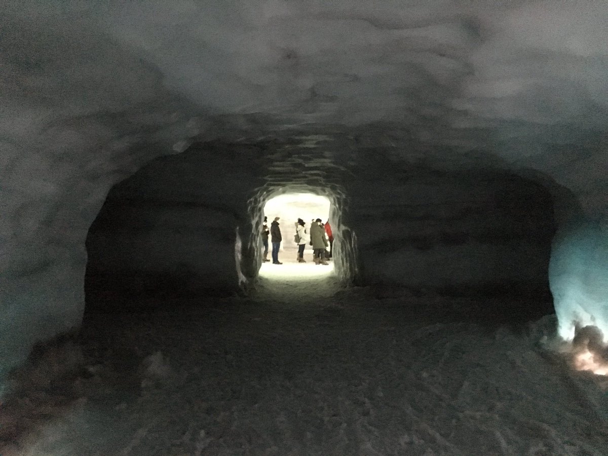 HighdownIceland's tweet photo. Another action packed day with a visit to the Langjökull glacier where students ventured under the ice, and a look at the rift formed from the 2008 earthquake https://t.co/HMKx3TPY1f