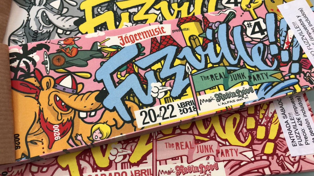 Fuzzvillefest's tweet photo. Si sois amantes del formato físico podéis pillar vuestro abono o entrada de Fuzzville!!! en: ⚡Alicante: @NaranjayNegro ⚡Madrid: @CuervoStore
⚡Murcia: @TraficoDiscos ⚡Valencia: #DevilRecords
💣 Fuzzville 4, 19 - 22 de abril en Benidorm con @DetroitCobras, @JacuzziBoys ¡y más! https://t.co/0gFduMKBIs