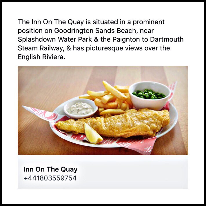 Fish and chips beside the English Riviera? Yes Please! #Goodrington #Paignton #Devon