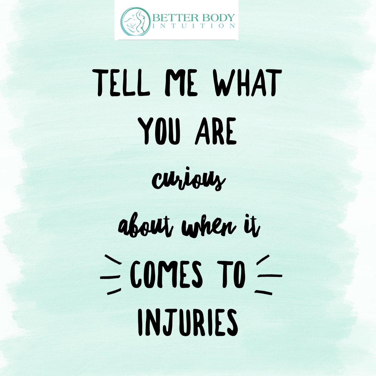 BetterIntuition's tweet image. Please if you are following me and you have a moment, take the time to comment and tell me what you want to learn about regarding injuries. I want to know what you want to know. I am listening.