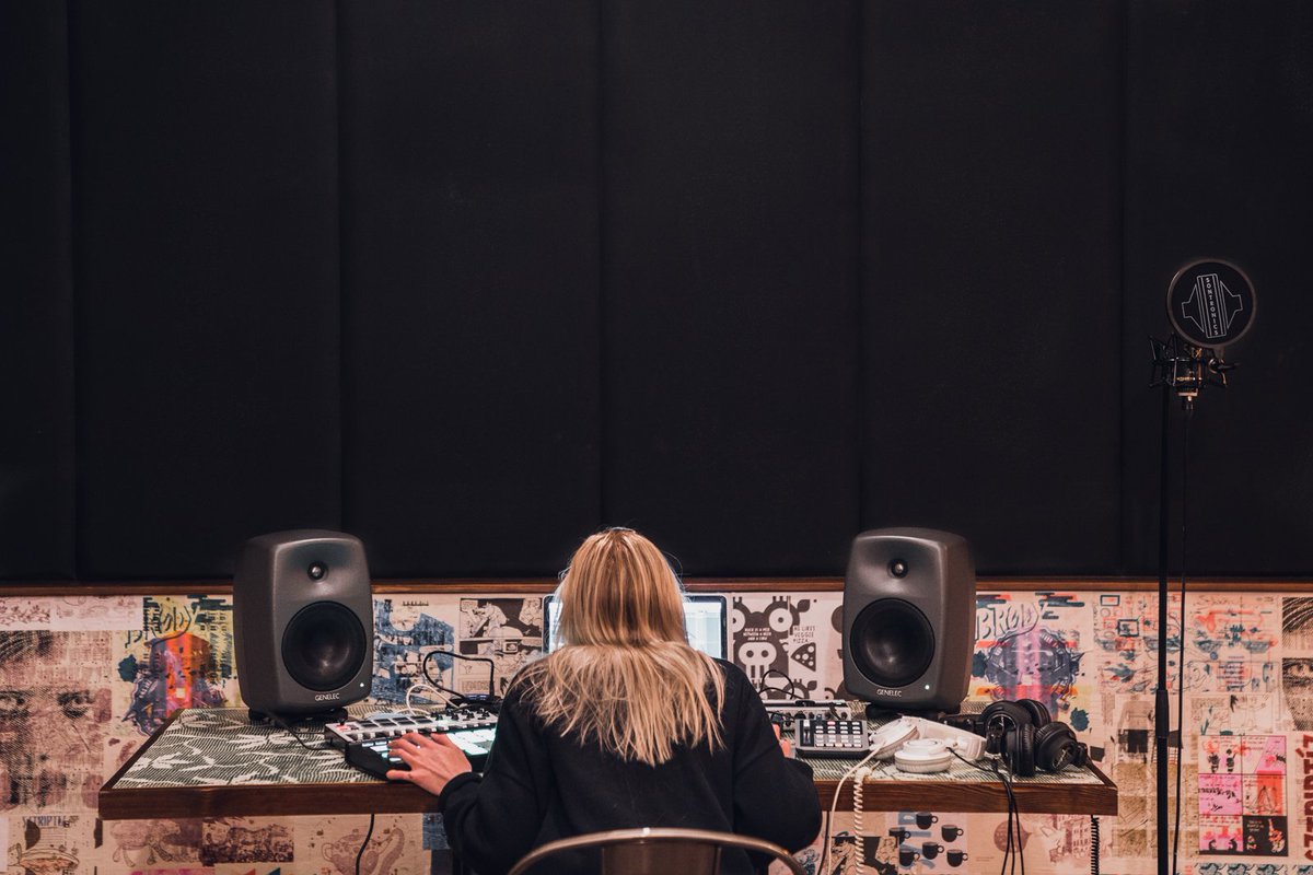 Genelec's tweet photo. #TBT We were happy to supply 8000 Series and M Series studio monitors for the Budapest Songwriting Camp 2018, held at the #BrodyStudios. Photos by Emil Nils Nylander. @ItsTheSC https://t.co/Vh5z6YncZy https://t.co/5W21BjZ3jC