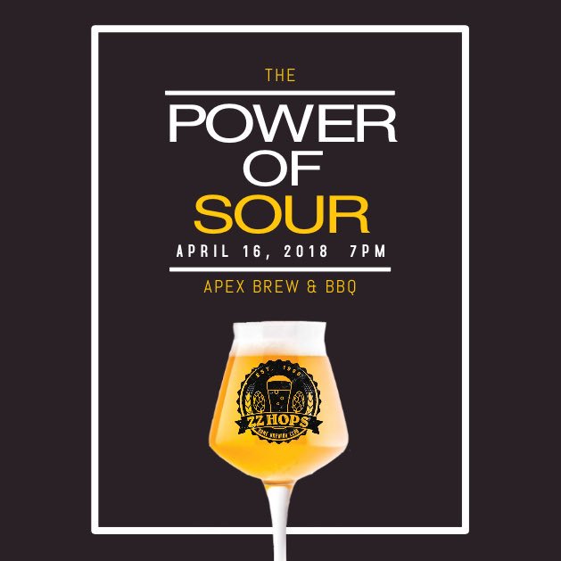 zz_hops's tweet photo. Join us for an evening focused on the ins & outs of sour beer.
Enjoy some homebrew and pick the brain of Jackson County's own @CraneBrewing brewers. Monday, April 16th @ 7 PM @ApexBrew_n_BBQ.
#homebrew #sourbeer #apex #zzhops #cranebrewingco https://t.co/abLc6nDLlq