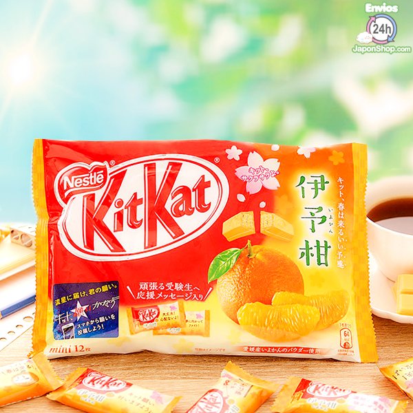 JaponShop's tweet photo. #TryTest! Probando los nuevos #KitKat 🍊🍊🍊🍊 de Naranja Japonesa Iyokan! Con nvios REBAJADOS a 3,95€ HASTA EL VIERNES! Te lo contamos todo!
GO! https://t.co/fqaljyI9fQ https://t.co/t9kYSxCvjt