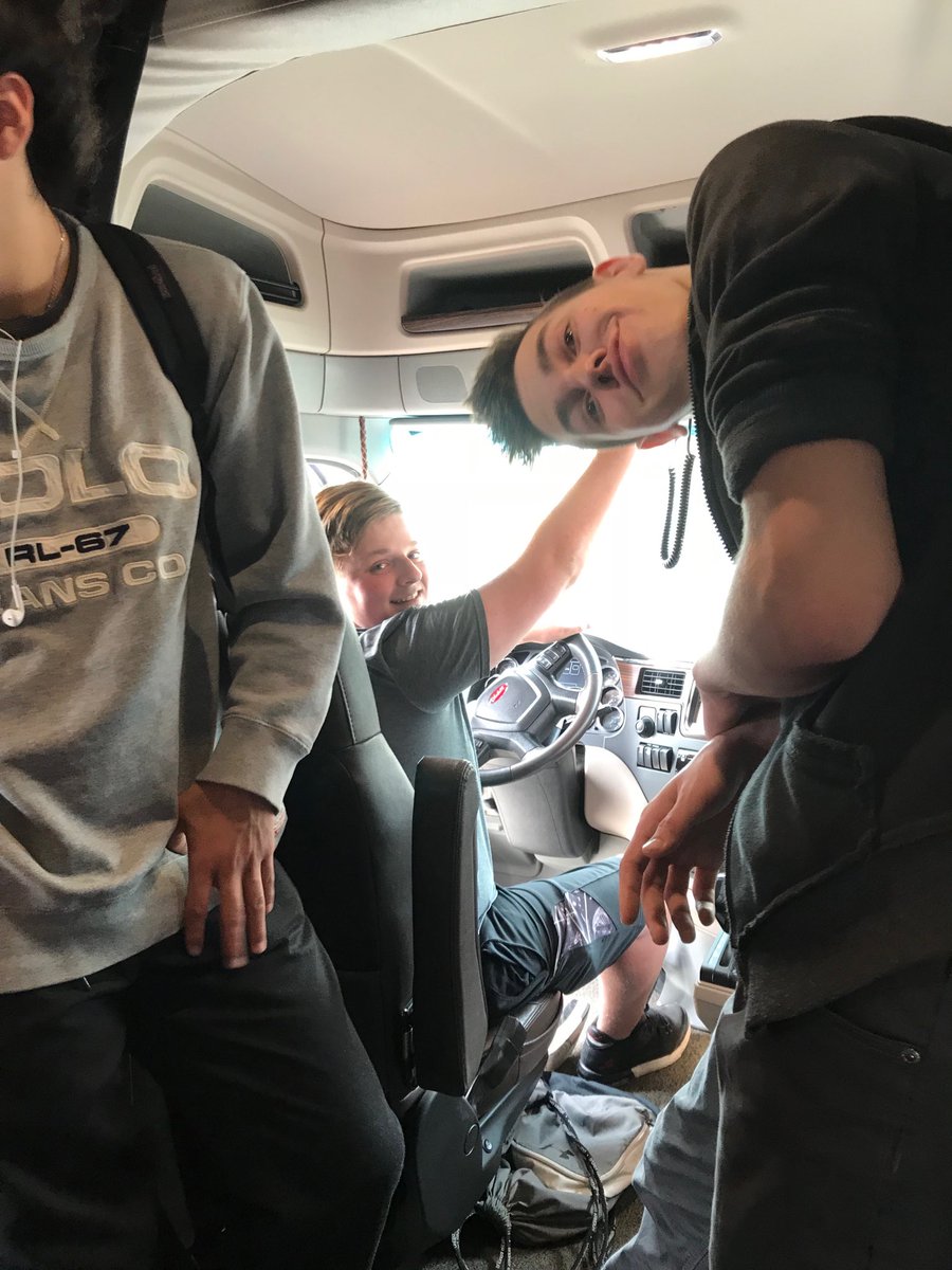 Welders in a Peterbilt!