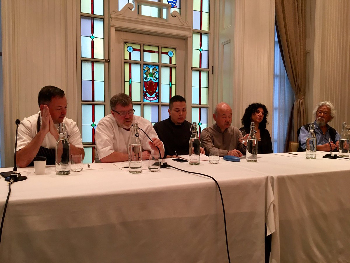 50 of BC’s top chefs join Suzuki Foundation to call on province to get Salmon farms out of open net pens and contained on land <a href="/GlobalBC/">Global BC</a>