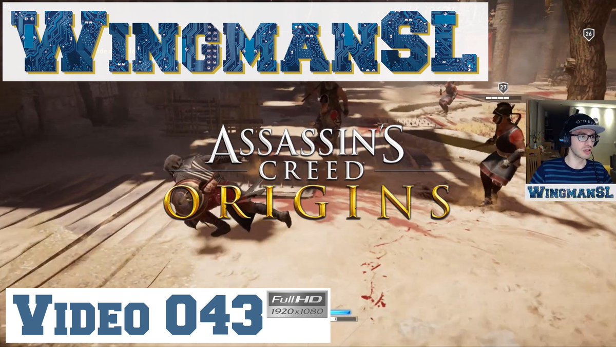 WingmanSL's tweet photo. #LetsPlay #AssassinsCreedOrigins ... ich kämpfe als #Gladiator in der Arena. Das ist echt cool gemacht in diesem Spiel!.... gegen Löwen, Gladiatoren und andere K#mpfer! https://t.co/7qXl9aeNWZ https://t.co/QswRVzzBeI