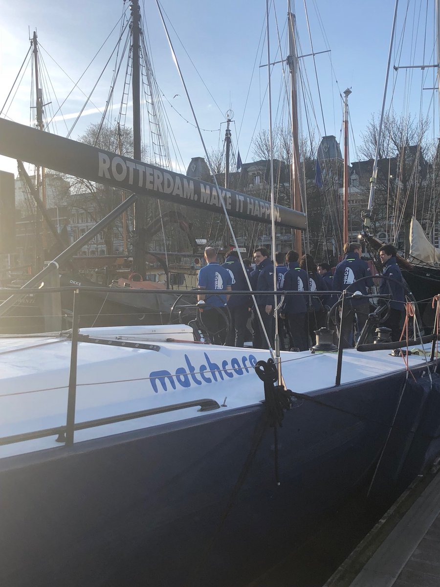 MisjaBakx's tweet photo. Start van het zeilseizoen #rost #matchcare #gertjanpoortman https://t.co/3lLQ8MMbgO