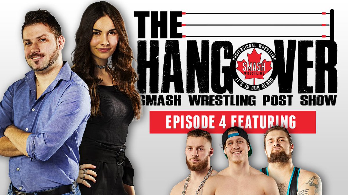 smashwrestling's tweet photo. TONIGHT! @fightnet and then Facebook Live, we have Smash Wrestling and The Hangover! Tonight's guest is the entire @TheKevinBennett Experience. Will Tank and Muscle be allowed to talk? Let's find out! https://t.co/gLPbx9P6zX