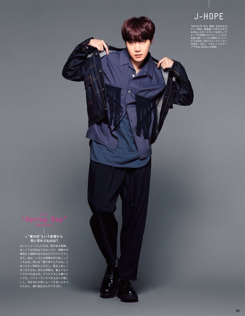 𝐑𝐄𝐒𝐓 Bts National Scan Bts J Hope Anan Magazine Issue No 97 C Takejun522