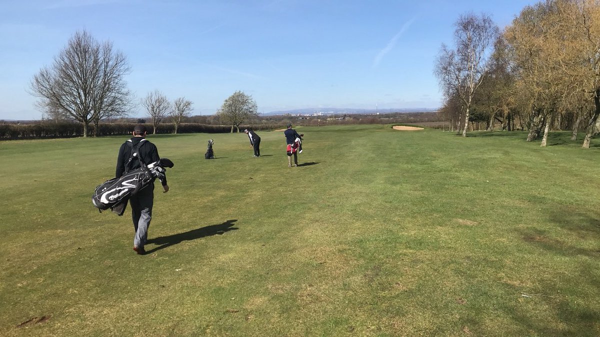 Great day golfing with the boys at <a href="/DunhamForestGC/">Dunham Forest Golf</a>