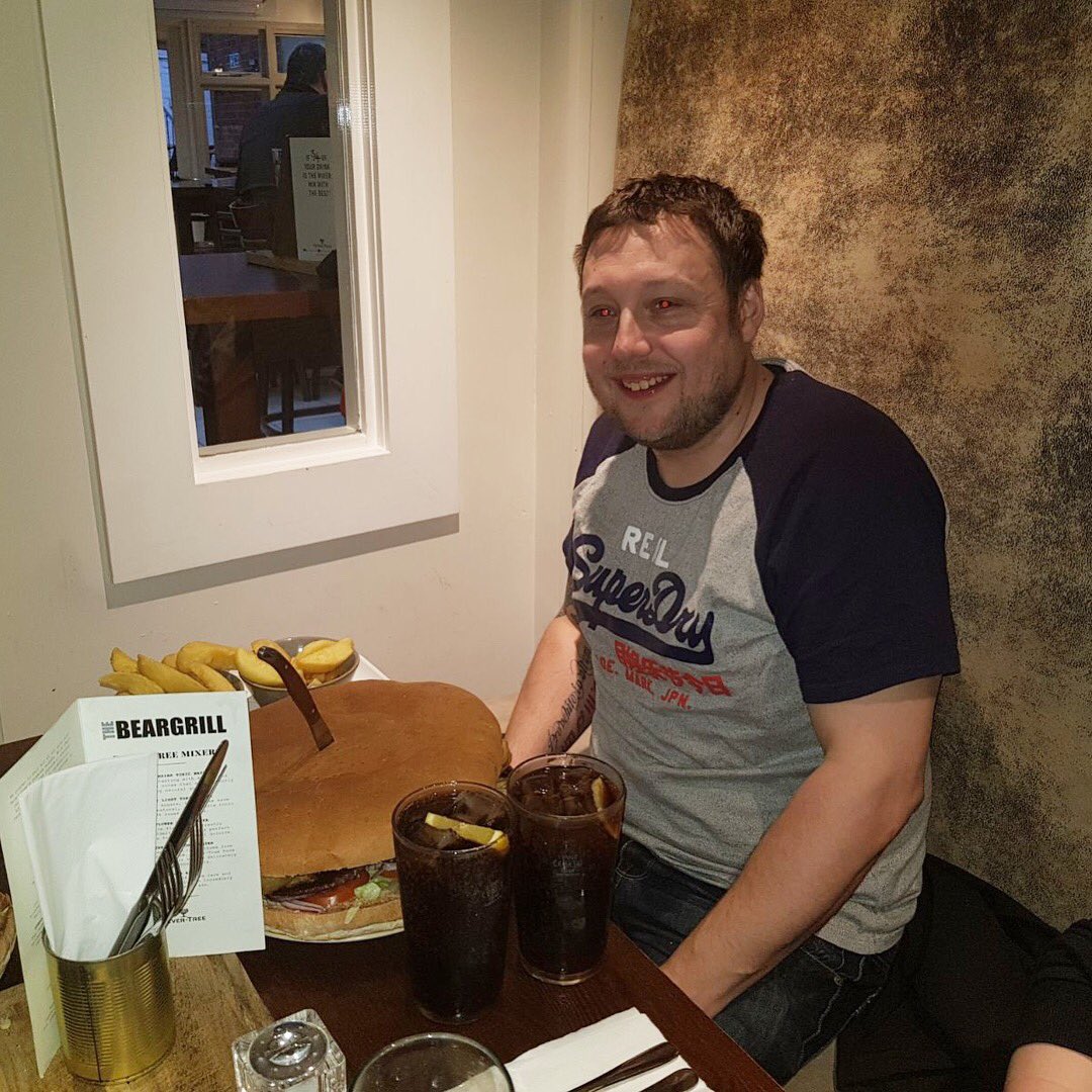 thebeargrill's tweet photo. Just over 4 weeks until we close our doors - is anyone going to beat our Burger Challenge before then? 🍔🐻 #TheBearGrill #Stafford #WDYT #BeMoreBear #BurgerChallenge #FoodChallenge https://t.co/2S6nb90Qv2