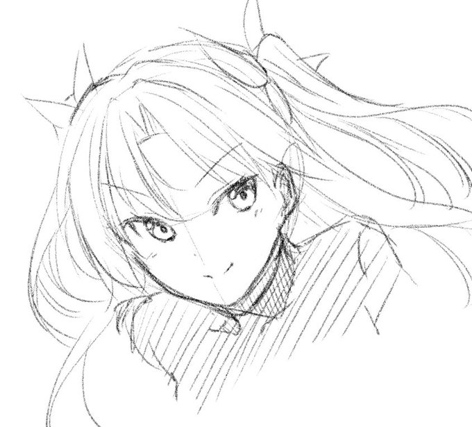 最近ネームばっかりで絵を描いてないからたまには…
というわけで遠坂のおうちの凛ちゃん 