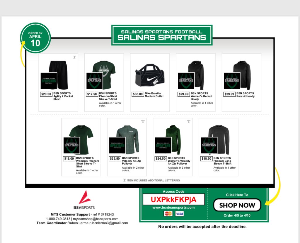 SalinasValleyFB's tweet photo. 🚨 New Team Gear Alert 🚨 https://t.co/BDjlMEEY3e https://t.co/9Nv1osiCib