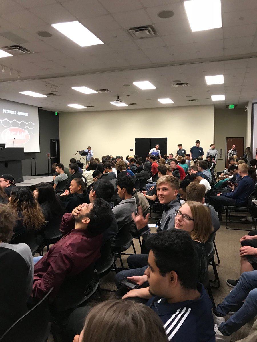 It’s a packed house.  Let’s get them all hired.  @DentonATC