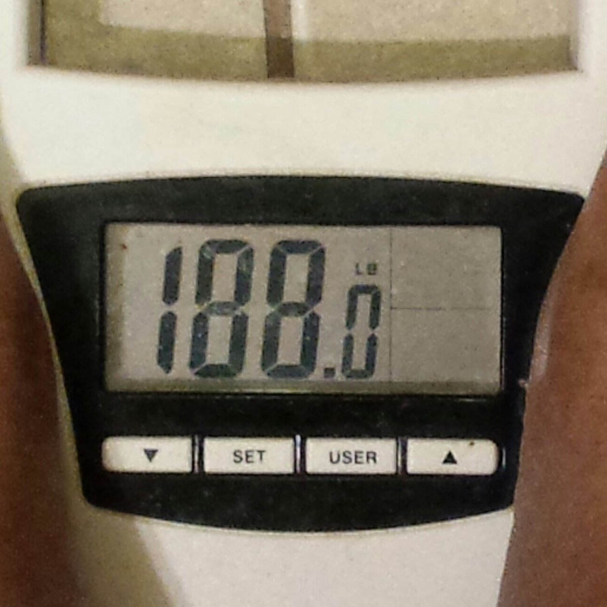 Salaam711's tweet image. Thanks to #HowToEatToLive my weight is holding steady. Since reaching 186.4 almost 3 weeks ago, I stepped on the scale this morning, and saw this. Still a pound less than my goal weight of 189. #HTETL #NOI #FOI #MGT #GCC #lifestyle #OneMealADay #OneMealEveryOtherDay #Discipline