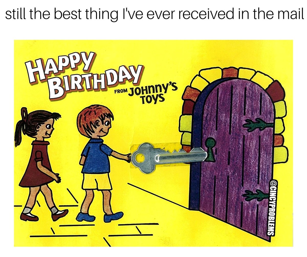 CincyProblems's tweet photo. anyone else miss getting these on their birthday as much as I do?? #tbt https://t.co/TiqjwdiQkZ