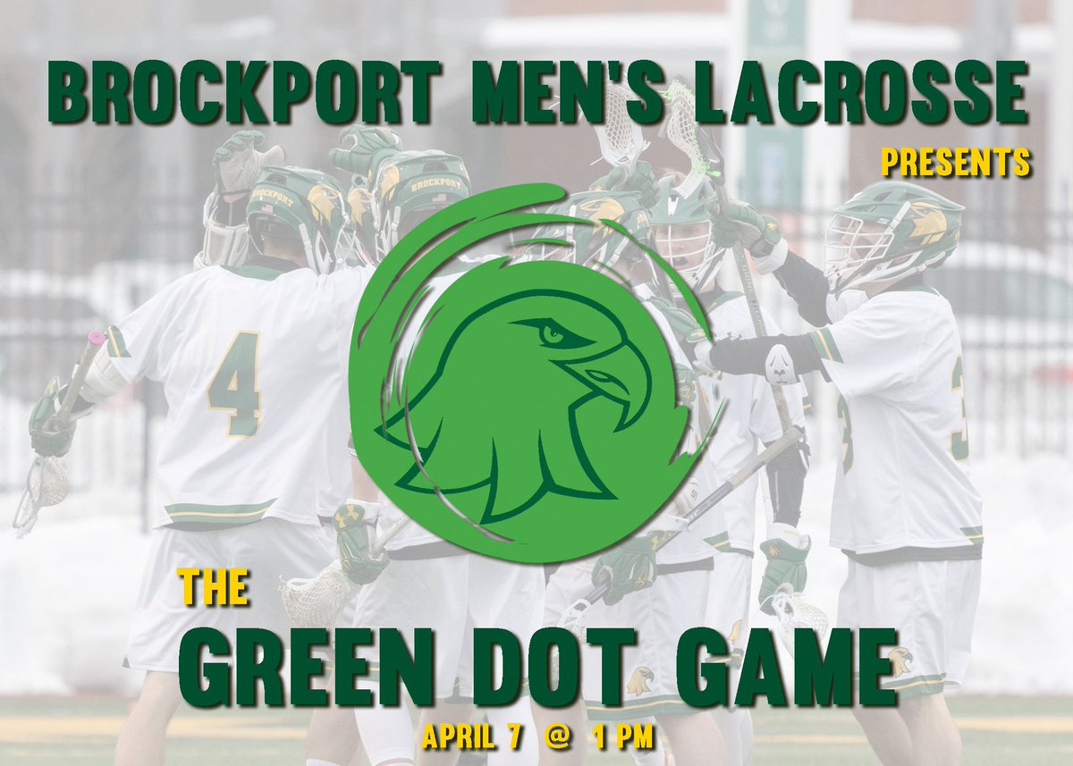 BportAthletics's tweet photo. Come out and support the @BportMLax team this Saturday at 1PM for the Green Dot game! https://t.co/gVTOLPHGHr