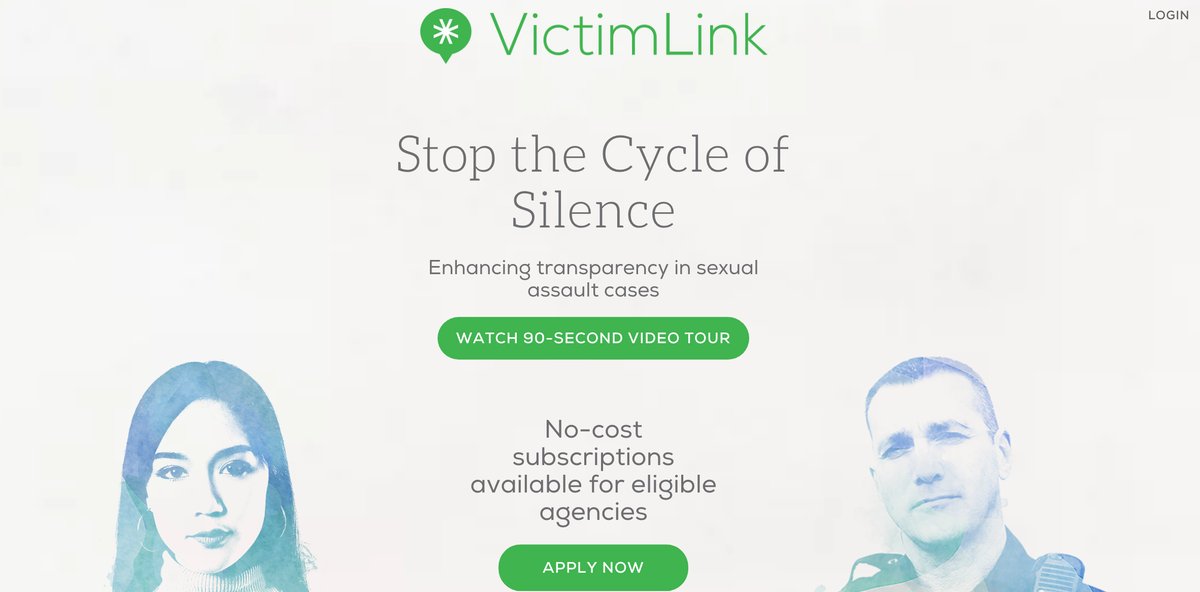ResponderVC's tweet photo. One-year, NO-COST #VictimLink subscriptions are available for eligible law enforcement agencies and victim advocacy organizations. Learn more at https://t.co/ZnQPhtj8bd #EVAWI2018 #SeekThenSpeak via @Ten8Tech #RVPortfolioNews https://t.co/CEqKwTHCxr