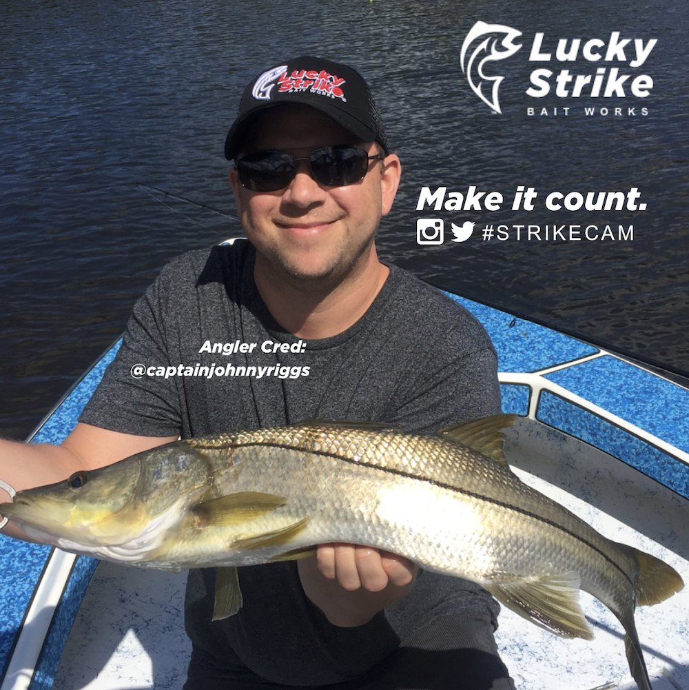 Check out our latest #strikecam submission! Love the hat! #luckystrikebaitworks #strikecam