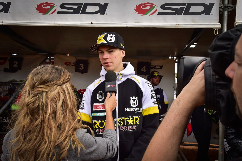 mxgp's tweet photo. This weekend's MXGP Studio show will host @RFebvre461, Thomas Kjer Olsen, and Lewis Phillips from @motocrossvice! What do you want us to ask them? Comment with your questions! #MXGP #AskMXGP #MX2 https://t.co/8K7o2xG6JY