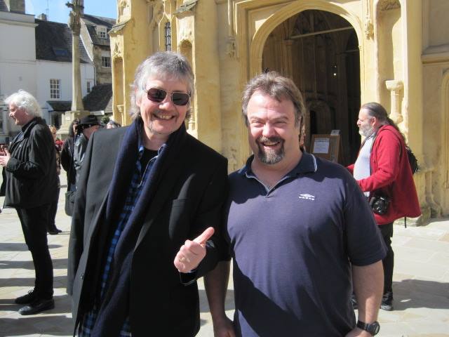 cozypowelldrums's tweet photo. 5 April 2018. Today marks 20 years since Cozy Powell died. Here are pictures from today's event in Cirencester, Cozy's home town, where flowers were laid by Neil Murray at the Blue Plaque. Tony Martin and Don Airey were also there. Keep rocking, Cozy!

Photos by Lynne Barnes. https://t.co/vTZO32ZzGx