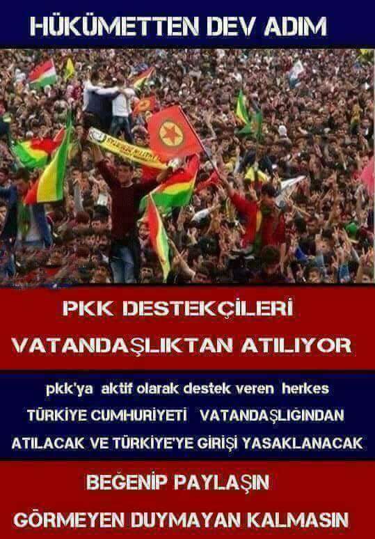 #RezilSizsinizGeziciler 
 Konuyorsa dala bölücü leş kargaları dal kesilsin.!
Bölücüler şehre kadar iniyorsa dağdan, yol kesilsin.!
Eğer ki askerime kurşun sıkıyorsa. kol kesilsin.?
Bu VATANA ihanet eden baş ise, baş kesilsin.!
boyun eğmeyen taş kesilsin'.
#KorkmaTitreFETÖ