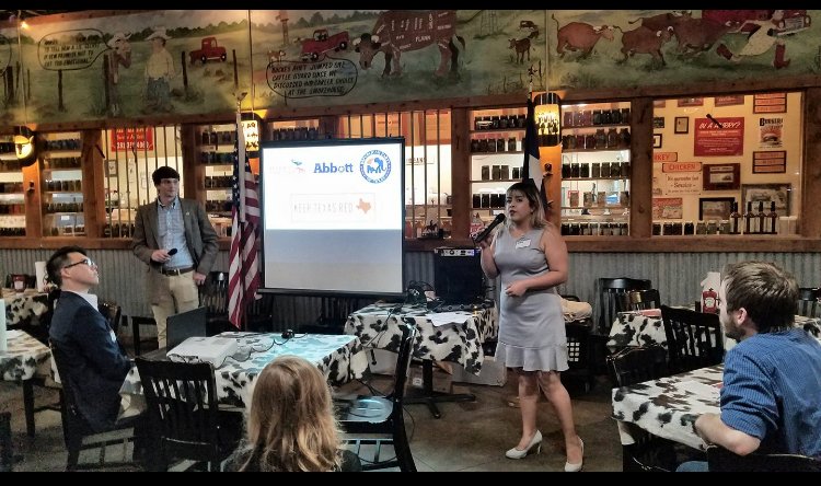 HTXYellowRose's tweet photo. .@MicG2017 with @AbbottCampaign and @MarkusofIrelius with @TexasGOP talking about reaching millenials and the grassroots movement! #KeepTexasRed #GOP https://t.co/tdxf6mtya8