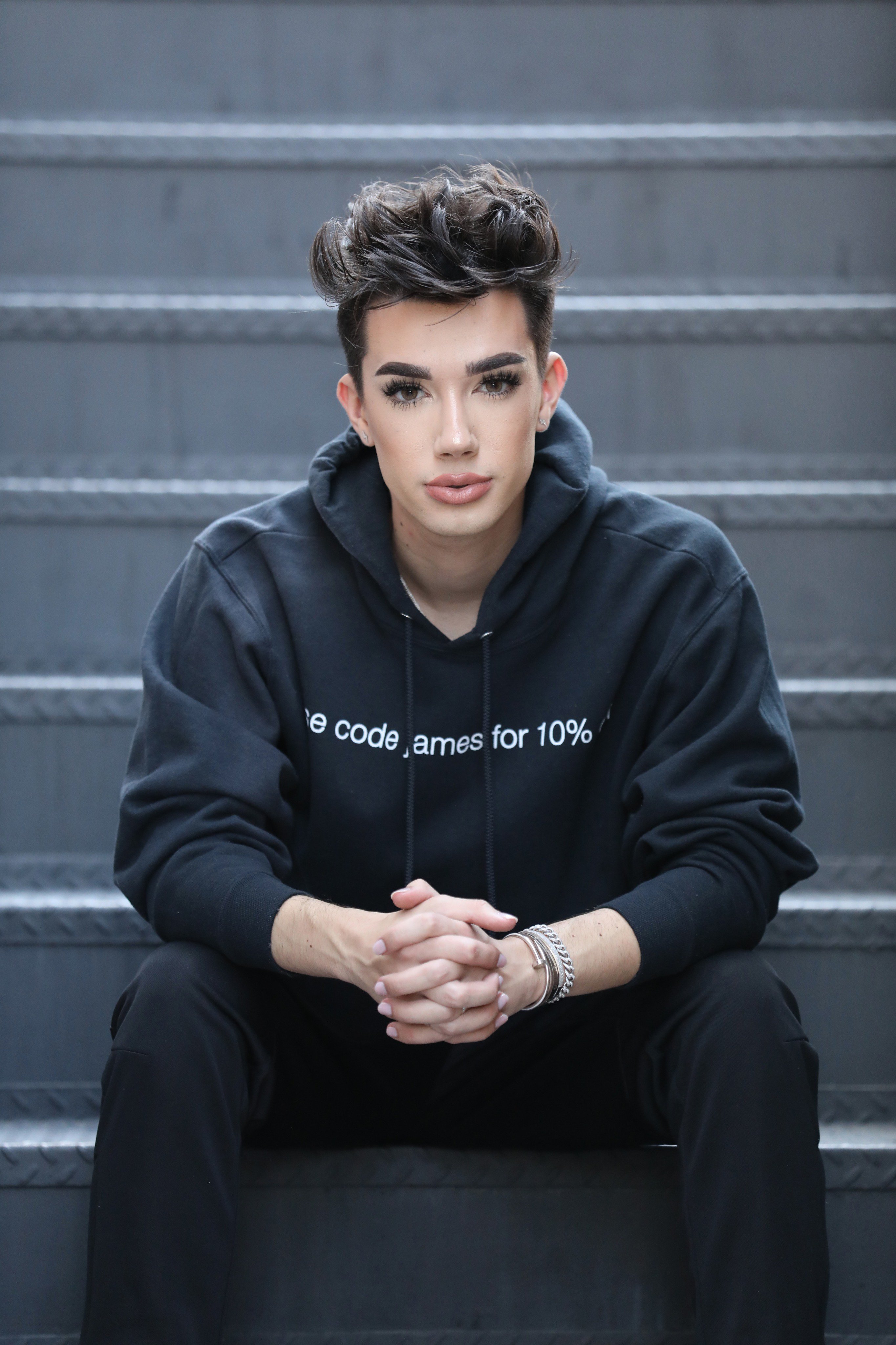 James charles use clearance code james hoodie