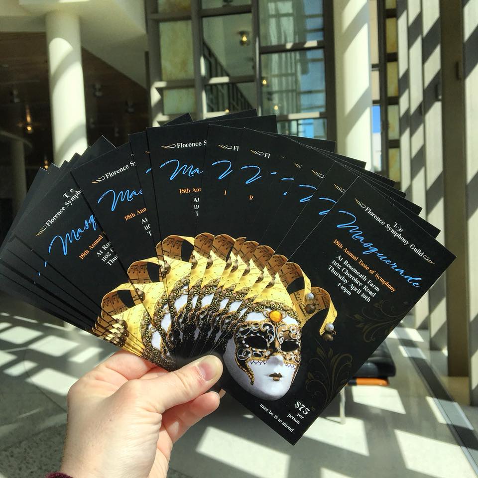 Tickets to the Florence Symphony Guild’s 18th Annual Taste of the Symphony are available at the Florence Symphony Orchestra office, First Reliance Bank (Palmetto St.) and Fisher Jewelers. ⠀⠀⠀⠀⠀⠀⠀ ⠀⠀⠀⠀⠀⠀⠀ ⠀⠀⠀⠀⠀⠀⠀ ⠀⠀⠀⠀⠀⠀⠀
We’ll see you there!