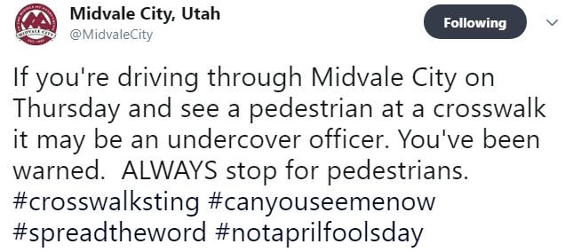 MorganSaxtonTV's tweet image. Notice a trend? #crosswalksafety