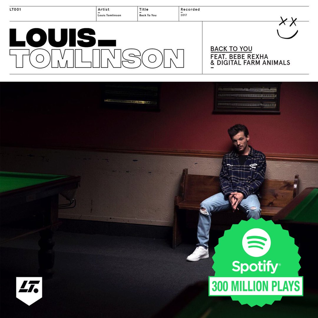 LTHQOfficial's tweet photo. Back To You just hit 300 million streams, what an incredible achievement guys, thanks for being the best fans! https://t.co/JkdNeGljgX https://t.co/HK1wO9WZFm